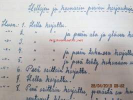 Asunto-osakeyhtiö Martti - johtokunnan pöytäkirja 1930-1942 -puhtaaksikirjoitetut hallituksen kokouspöytäkirjat