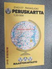 Padasjoki 2143 07 Peruskartta 1:20 000