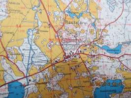 Rautajärvi 2141 11 Peruskartta 1:20 000