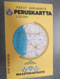 Harjavalta 1143 07 Peruskartta 1:20 000