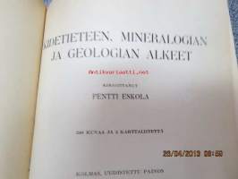 Kidetieteen, minearologian ja geologian alkeet