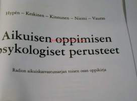 aikuisen oppimisen psykologiset perusteetaikuiskasvatus-sarja