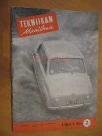 Tekniikan Maailma 1956 / 7, koeajossa Goggomobil T 300, koekuvaus Bauer 88