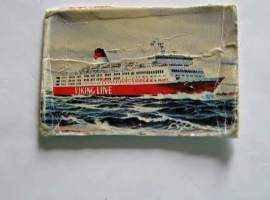 tulitikkuetiketti  pahvi  viking line