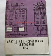 apotekens i helsingfors  1965