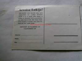 tilauskortti vuodeksi 1964