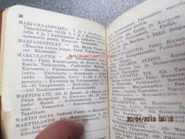 Turun katuhakemisto 1960