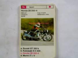 moottoripyörä korttihonda cb 350-4