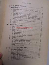 Matkailijayhdistyksen matkailuoppaat XIII Keski- ja Pohjois-Pohjanmaa