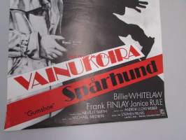 Vainukoira - Spårhund -elokuvajuliste, Albert Finney, Billie Whitelaw, Stephen Frears