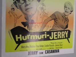 Hurmuri-Jerry - Jerry som Casanova -elokuvajuliste, Jerry Lewis, Janet Leigh, Gila Golan