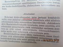 Pöytäkirjat V.R. Konduktööriyhdistyksen ry ja hautausapurenkaan vuosikokouksesta Viipurissa maaliskuun 19p:nä 1932 sekä jatketusta vuosikokouksesta