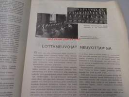 Lotta-Svärd 1941 nr 1 (Sk:n vaatevarusteiden kunnostus, lottaneuvojat, yhdistyksen koulutustoiminta ym)