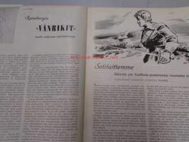 Lotta-Svärd 1941 nr 2 (Piirin tyttötyönjohtajan tehtävät, Sveitsin naiset ja maanpuolustustyö, iv-aseman arkipäivää ym)