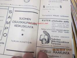 Jalkapalloilun mestaruussarja 1940-41 TPS-KIF -käsiohjelma, Klubi 7 mainos olympiarenkain