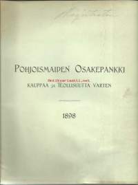 Pohjoismaiden Osakepankki Kauppaa ja Teollisuutta varten 1898