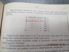 Valtionrautateiden tariffisääntö annettu 23 p:nä toukokuuta 1939 sekä rautatiehallituksen vahvistamat lisämääräykset