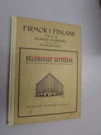 Firmor i Finland 1942 - Balanser och kritiker