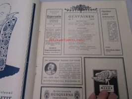 Otavainen 1925 nr 3, askartelijoille valokuvakehyksen malli