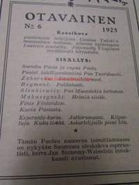 Otavainen 1925 nr 6, teema: Puola, askartelijoille hauska karuselli