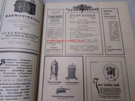 Otavainen 1925 nr 9, teema: Tsekkoslovakia, siluettisatu alkaa