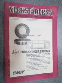 Verkstädernä 1940 nr 12 -ruotsalainen metallivesrtaitten ja konepajojen ym. tehdaslaitosten ammattilehti, runsas mainoskuvitus