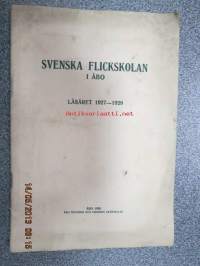 Svenska Flickskolan i Åbo läsåret 1927-1928