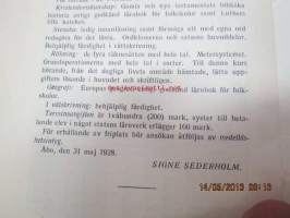 Svenska Flickskolan i Åbo läsåret 1927-1928