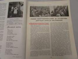 Lotta-Svärd 1943 nr 6 (ihannelotta, ilmahalytykset, huoltolotta muistelee, ruokaa kaniinista ym)