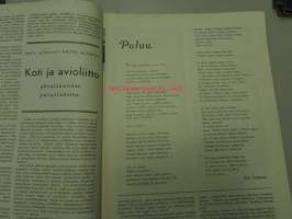 Lotta-Svärd 1943 nr 7 (koti ja avioliitto, kirjeopisto, tyttöjen työvelvollisuus, kanttiiniautossa ym)