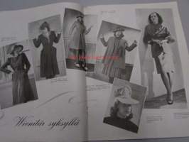 Eeva 1942 nr 9 (tamperelaista arkea, kaksi bolshevikkinaista Helsingissä, kenttäpostia, naisrikolliset, Rogo -sukkamainos ym)