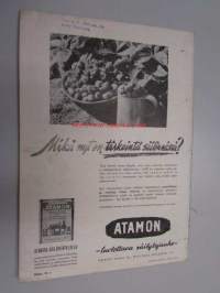 Eeva 1943 nr 7 (Verna Piponius, muoti tulee Aunuksesta, Irja Seeve, Miami Sun Tan-mainos ym)