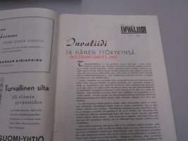 Suomen Invalidi 1944 nr 4 (vammaisista työkykyisiä leikkausten avulla, invalidit kaiverruskursseilla, sairaanhoito Suomen sodassa 1808-09, Porin Matti -mainos ym)
