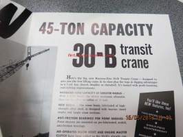 Bucyrus Erie 30-B Transit Crane -mobiilinosturi / kaivuri -myyntiesite