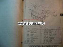 Johnson 1964 Sea horse models RX-RXL-12M -parts catalog