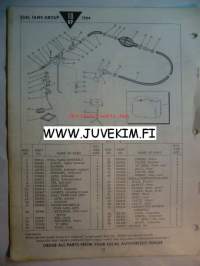 Johnson 1964 Sea horse models FD-FDL-18E -parts catalog