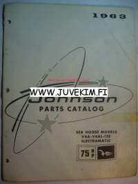 Johnson 1963 Sea horse models V4A-V4AL-15E electramatic -parts catalog