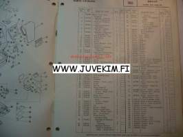 Johnson 1963 Sea horse models V4A-V4AL-15E electramatic -parts catalog
