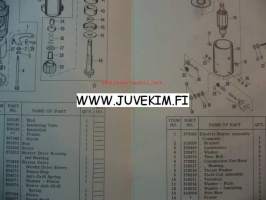 Johnson 1963 Sea horse models V4A-V4AL-15E electramatic -parts catalog