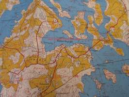 Saarikylät 2141 01 Peruskartta 1:20 000