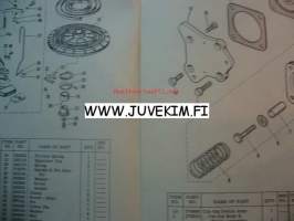 Johnson 1963 Sea horse models RDS-RDL-25D -parts catalog