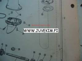 Johnson 1963 Sea horse models QD-QDL-24M-24B -parts catalog