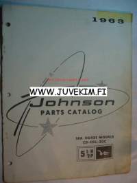 Johnson 1963 Sea horse models CD-CDL-20C -parts catalog