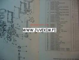 Johnson 1963 Sea horse models CD-CDL-20C -parts catalog