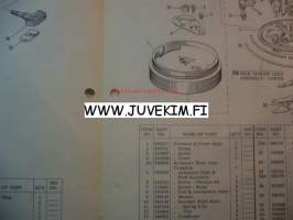 Johnson 1963 Sea horse models CD-CDL-20C-20R -parts catalog