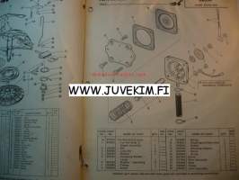 Johnson 1962 Sea horse models RD-RDL-24M -parts catalog