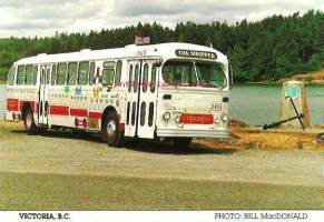 Can-Car Buses    1958 - linja-auto postikortti