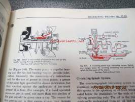 Standard Oil Division American Oil Company Engineering Bulletin &quot;Farm Tractors&quot; - öljy-yhtiön kustantama traktorien huoltoon liittyvää teknistä tietoutta