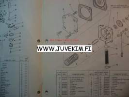 Johnson 1961 Sea horse models RDS-RDSL-23 -parts catalog
