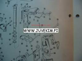 Johnson 1961 Sea horse models QD-QDL-22 -parts catalog